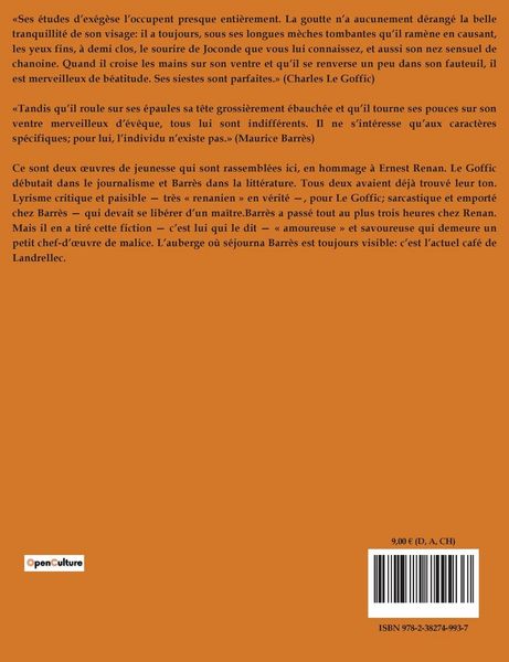Produktbild: Ernest Renan en basse Bretagne