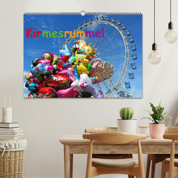 Produktbild: Kirmesrummel (Wandkalender 2026 DIN A2 quer), CALVENDO Monatskalender