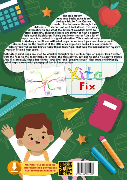 Produktbild: KitaFix-Mindmap Starting School (Ready-made thought maps for Preschool work in Daycare and Kindergarten)