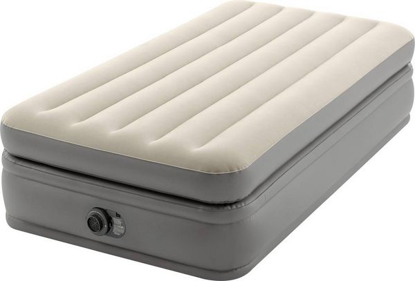 Produktbild: Intex 64162ND TWIN COMFORT ELEVATED AIRBED Luftbett (L x B x H) 191 x 99 x 51cm Beige, Braun