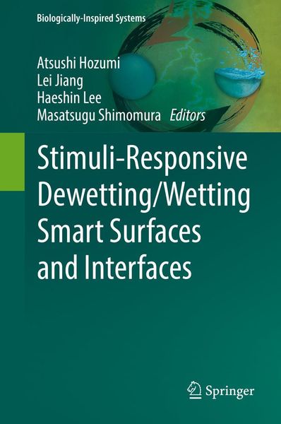 Produktbild: Stimuli-Responsive Dewetting/Wetting Smart Surfaces and Interfaces