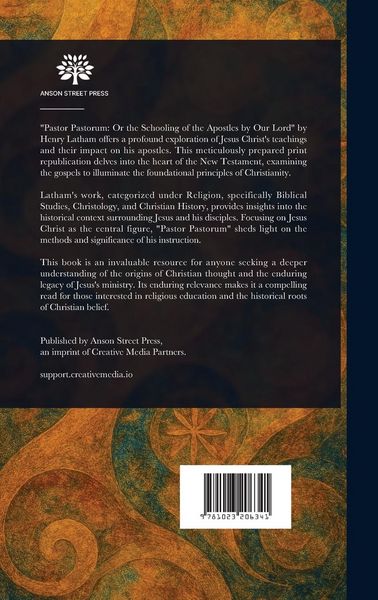 Produktbild: Pastor Pastorum; Or, The Schooling of the Apostles by Our Lord