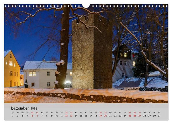 Produktbild: Historisches Erzgebirge (Wandkalender 2026 DIN A3 quer), CALVENDO Monatskalender