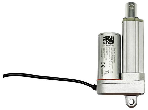 Produktbild: TRU COMPONENTS Elektrozylinder TC12-50-500 TC-13492768 Hubl&auml;nge 50 mm Schubkraft 500 N 12 V/DC 1 St.
