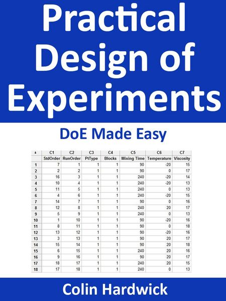 Produktbild: Practical Design of Experiments - DoE Made Easy