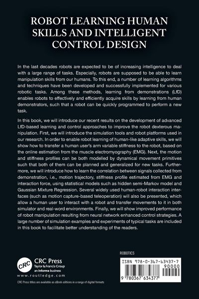Produktbild: Robot Learning Human Skills and Intelligent Control Design