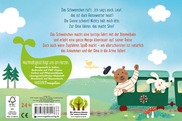 Produktbild: Schweinchen in der Bimmelbahn, klingeling und losgefahr'n!