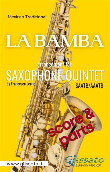Produktbild: La Bamba - Sax Quintet (score & parts)
