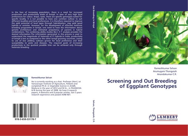 Produktbild: Screening and Out Breeding of Eggplant Genotypes