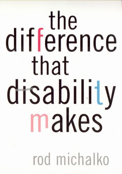 Produktbild: The Difference That Disability Makes