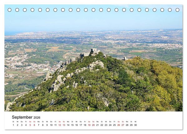 Produktbild: Einzigartiges Portugal (Tischkalender 2026 DIN A5 quer), CALVENDO Monatskalender