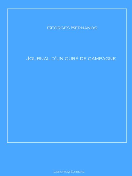 Produktbild: Journal d'un cur&eacute; de campagne