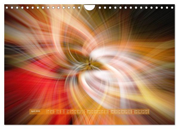 Produktbild: Zen der Farben - Meditative Bilder (Wandkalender 2026 DIN A4 quer), CALVENDO Monatskalender