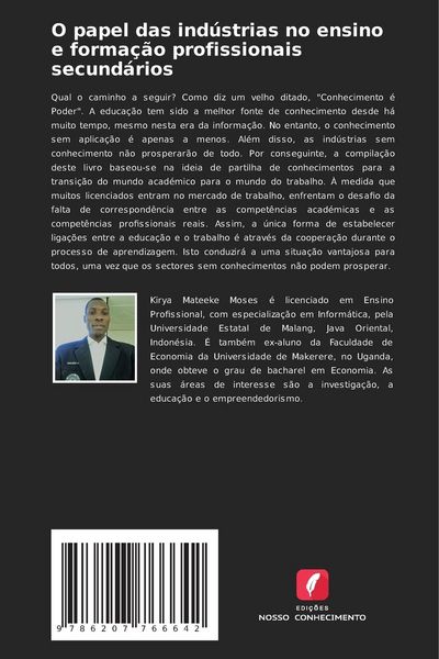 Produktbild: O papel das ind&uacute;strias no ensino e forma&ccedil;&atilde;o profissionais secund&aacute;rios