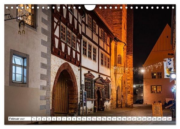 Produktbild: Mein Erfurt - Hier bin ch zu Hause (Wandkalender 2027 DIN A4 quer), CALVENDO Monatskalender