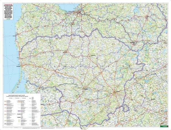 Produktbild: freytag & berndt Stra&szlig;enkarte Niederlande 1:300.000