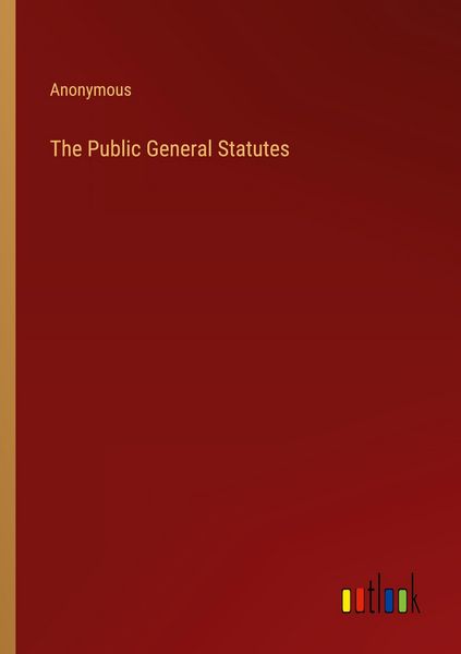 Produktbild: The Public General Statutes