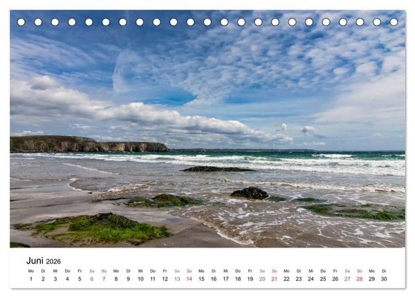 Produktbild: Bretagne &ndash; Die Halbinsel Crozon (Tischkalender 2026 DIN A5 quer), CALVENDO Monatskalender