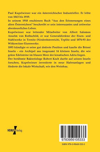Produktbild: Aus den Erinnerungen eines alten &Ouml;sterreichers