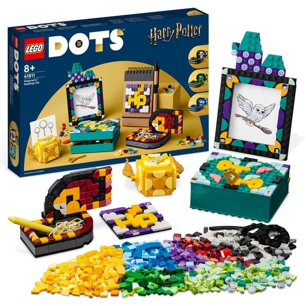 LEGO DOTS 41811 Hogwarts Schreibtisch-Set Harry Potter Bastelset-Deko