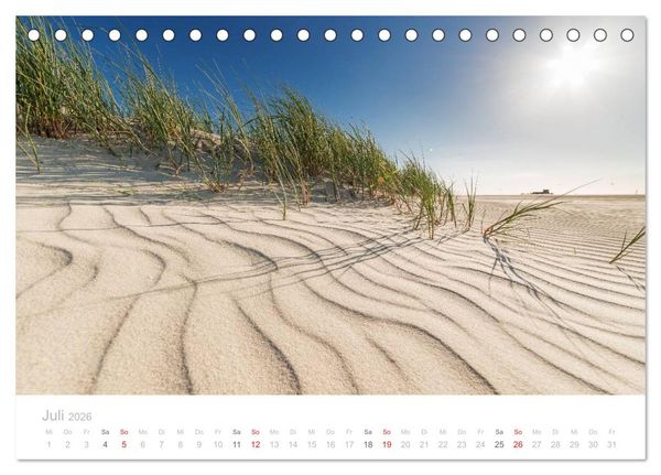 Produktbild: St. Peter-Ording (Tischkalender 2026 DIN A5 quer), CALVENDO Monatskalender