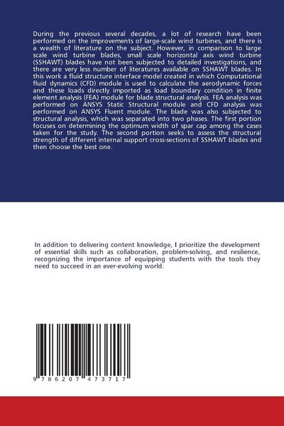 Produktbild: Structural Analysis of Small Scale Wind Turbine Blade