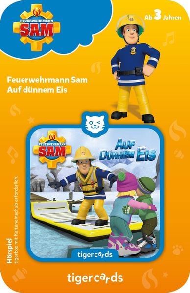 Produktbild: tigercard - Feuerwehrmann Sam - Auf d&uuml;nnem Eis