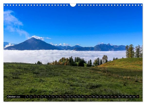 Produktbild: Rund um den Thunersee (Wandkalender 2026 DIN A3 quer), CALVENDO Monatskalender