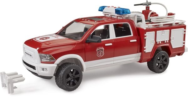 Produktbild: Bruder PKW Modell Dodge RAM 2500 Feuerwehr Fertigmodell PKW Modell