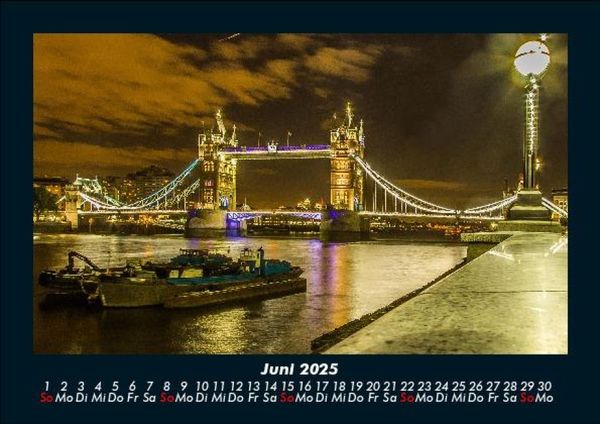 Produktbild: Londons sch&ouml;nste Seiten 2025 Fotokalender DIN A5