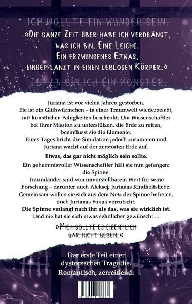 Produktbild: Spinne und Gl&uuml;hw&uuml;rmchen: Romantische und zerrei&szlig;ende Dystopie