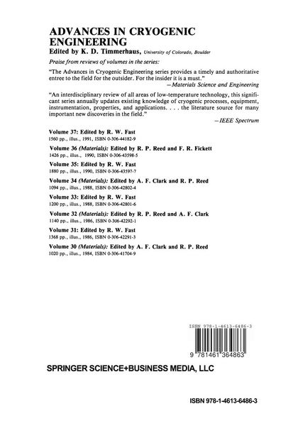 Produktbild: Advances in Cryogenic Engineering