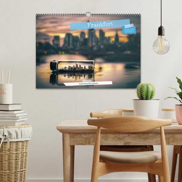 Produktbild: Frankfurt most beautiful places (Wall Calendar 2027 DIN A3 landscape), CALVENDO 12 Month Wall Calendar