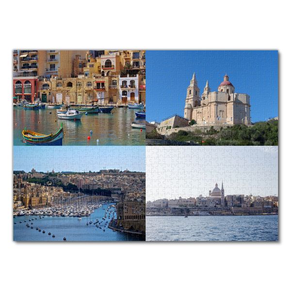 Produktbild: Lais Puzzle Collage Malta 1000 Teile