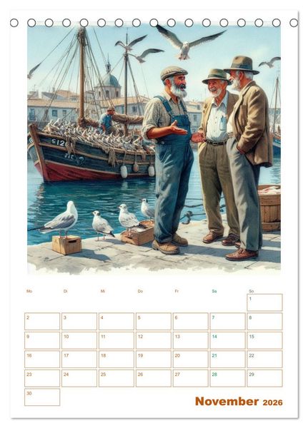 Produktbild: Andalusische Augenblicke (Tischkalender 2026 DIN A5 hoch), CALVENDO Monatskalender