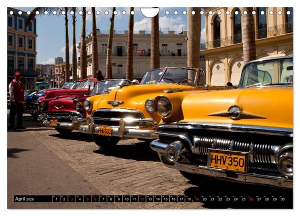 Produktbild: Classic Cars of Cuba (Wandkalender 2026 DIN A4 quer), CALVENDO Monatskalender