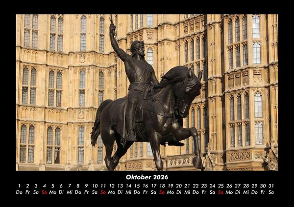 Produktbild: London - Impressionen 2026 Fotokalender DIN A3