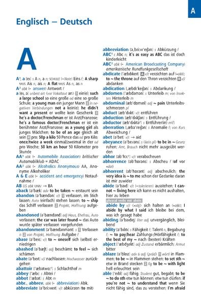 Produktbild: Langenscheidt Abitur-W&ouml;rterbuch Englisch Klausurausgabe