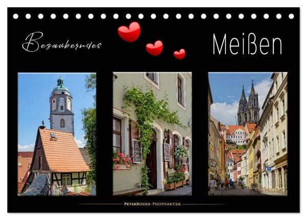 Produktbild: Bezauberndes Mei&szlig;en (Tischkalender 2026 DIN A5 quer), CALVENDO Monatskalender