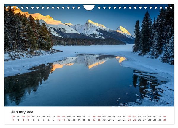 Produktbild: Canada&rsquo;s awe-inspiring sights (Wall Calendar 2026 DIN A4 landscape), CALVENDO 12 Month Wall Calendar