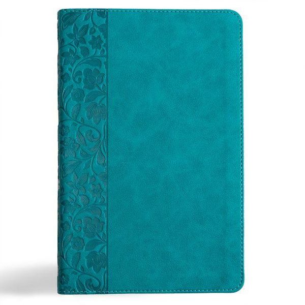 Produktbild: CSB Thinline Bible, Teal Leathertouch