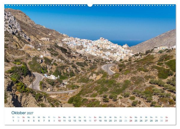 Produktbild: Karpathos - Malerische Insel in der &Auml;g&auml;is (Wandkalender 2027 DIN A2 quer), CALVENDO Monatskalender