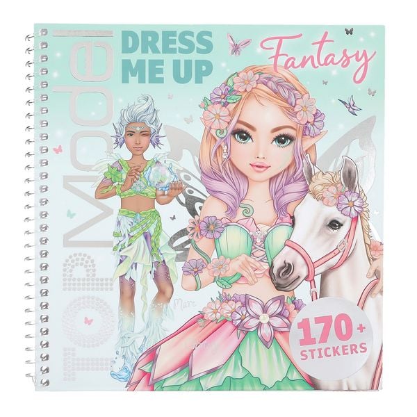 Produktbild: DEPESCHE TOPModel Malbuch Dress Me Up Fantasy