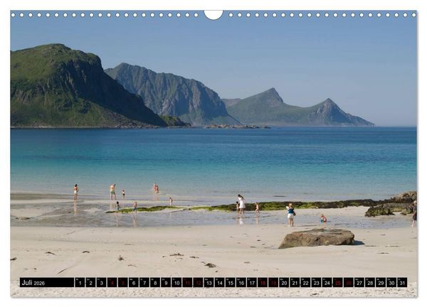 Produktbild: Skandinavische Horizonte (Wandkalender 2026 DIN A3 quer), CALVENDO Monatskalender