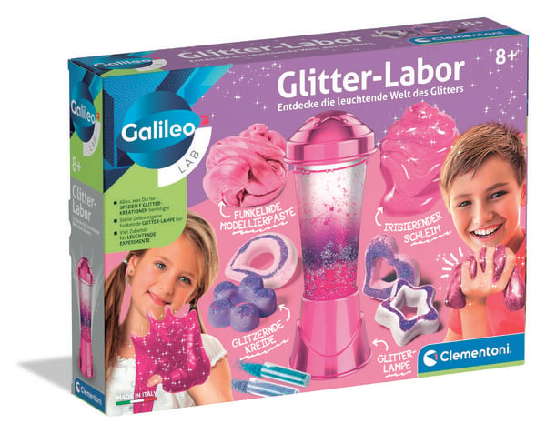 Glitter-Labor (Experimentierkasten)