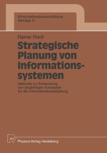 Produktbild: Strategische Planung von Informationssystemen