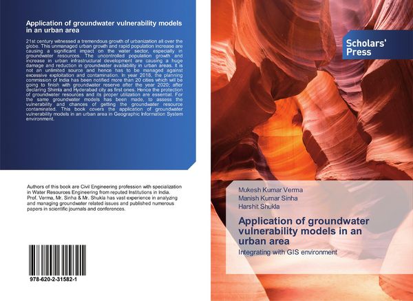Produktbild: Application of groundwater vulnerability models in an urban area