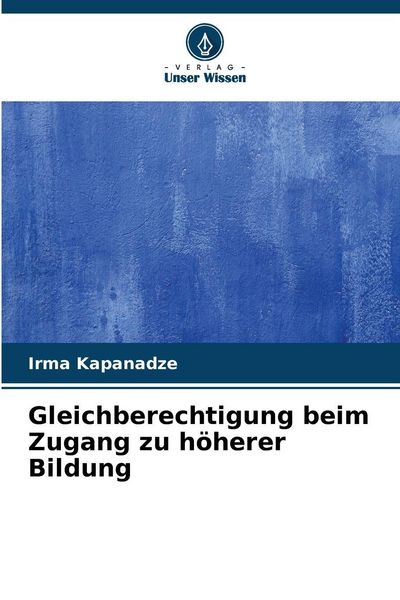 Produktbild: Gleichberechtigung beim Zugang zu h&ouml;herer Bildung