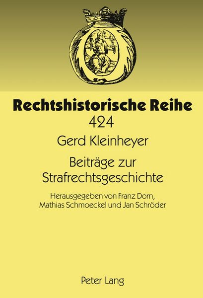 Produktbild: Beitr&auml;ge zur Strafrechtsgeschichte