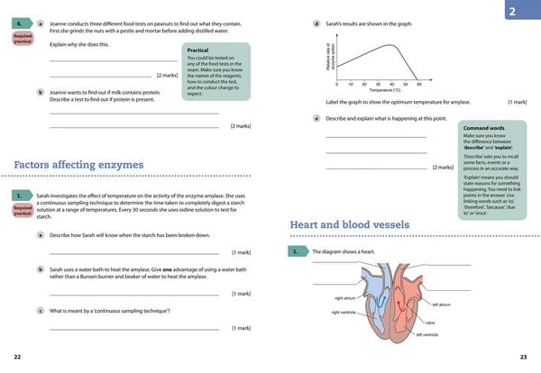 Produktbild: AQA GCSE Biology 9-1 Grade 5 Booster Workbook